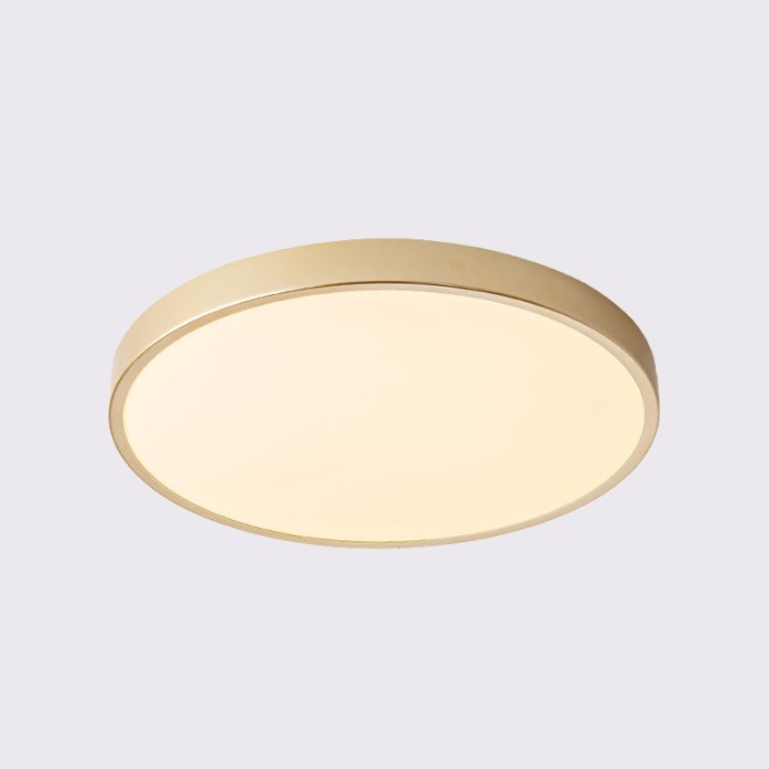 Ultra-thin round surface mounted LED ceiling light