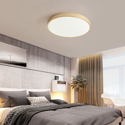 Ultra-thin round surface mounted LED ceiling light