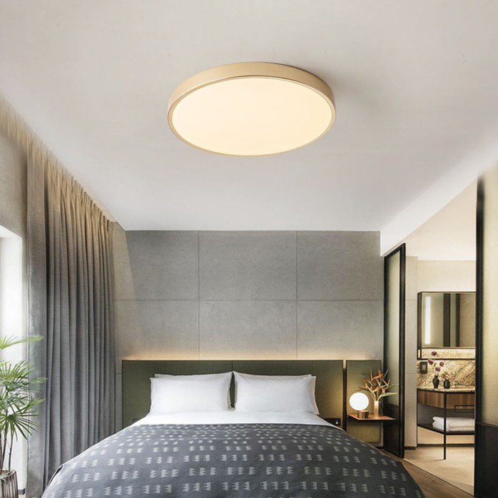 Ultra-thin round surface mounted LED ceiling light