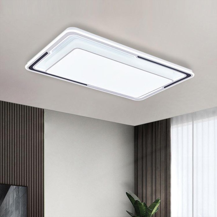 Modern minimalist black and white home decoration ceiling lamp