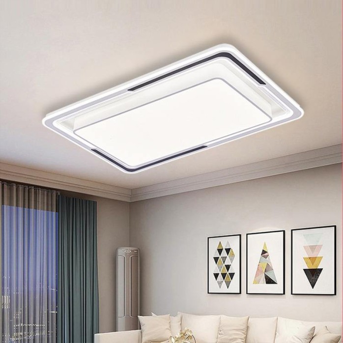 Modern minimalist black and white home decoration ceiling lamp