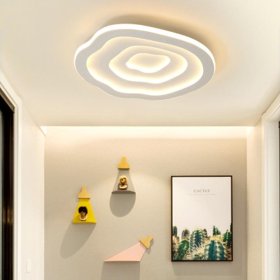 Simple cloud decoration LED ceiling lamp