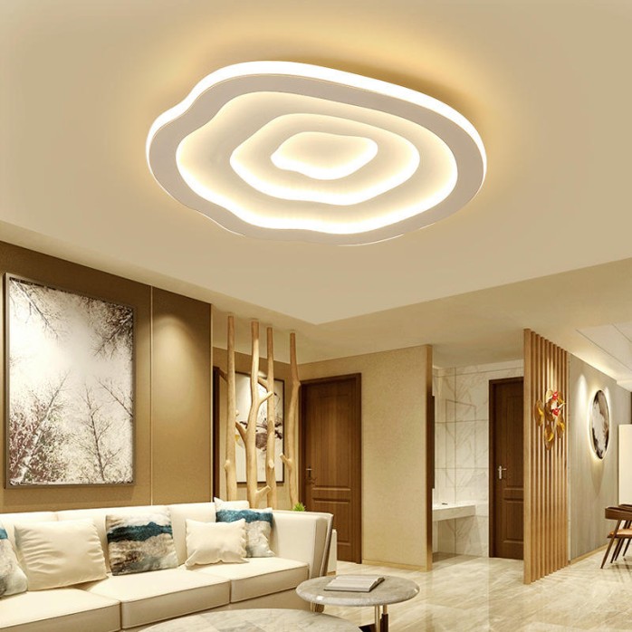 Simple cloud decoration LED ceiling lamp