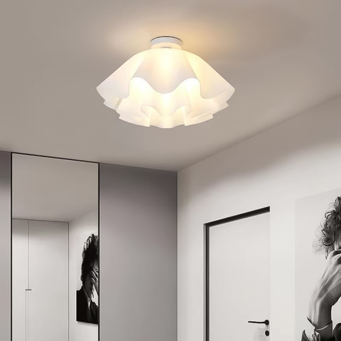 Modern simple flower design LED ceiling lamp