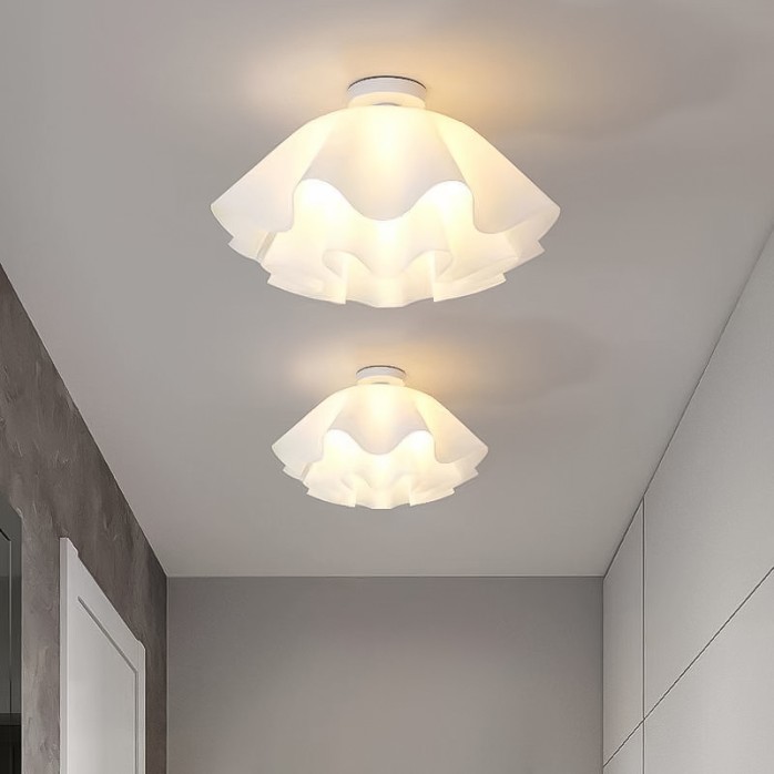 Modern simple flower design LED ceiling lamp