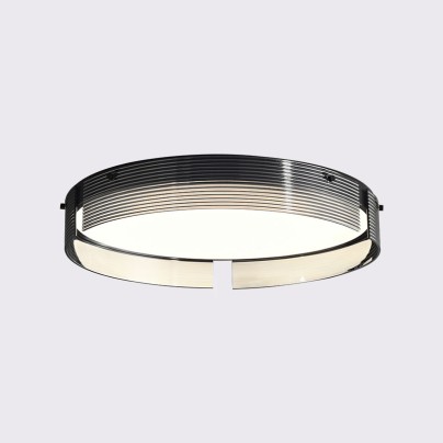 Creative personality simple round LED ceiling lamp