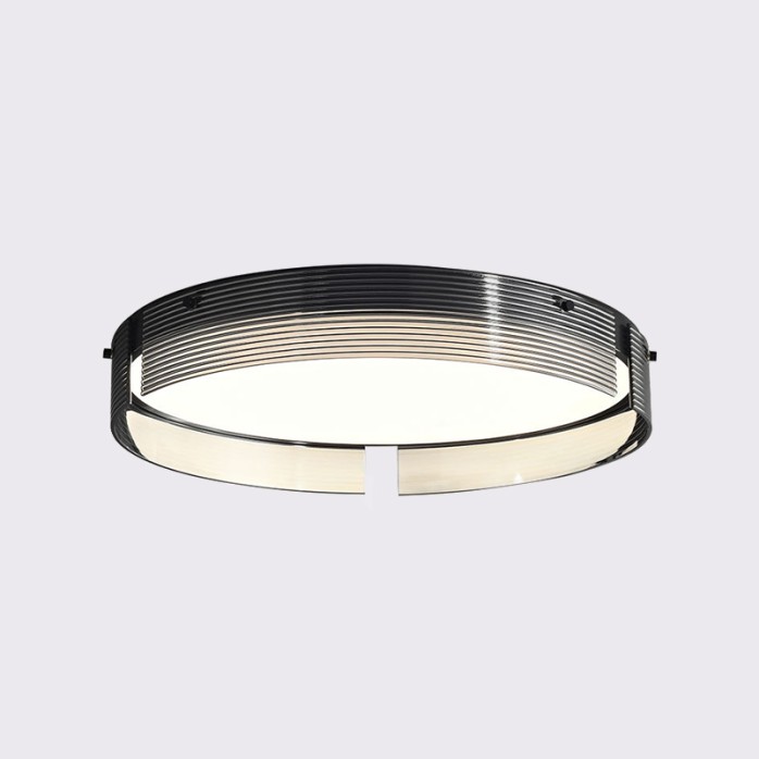Creative personality simple round LED ceiling lamp
