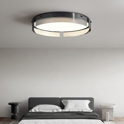 Creative personality simple round LED ceiling lamp
