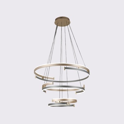 Home decoration dimmable round LED pendant light