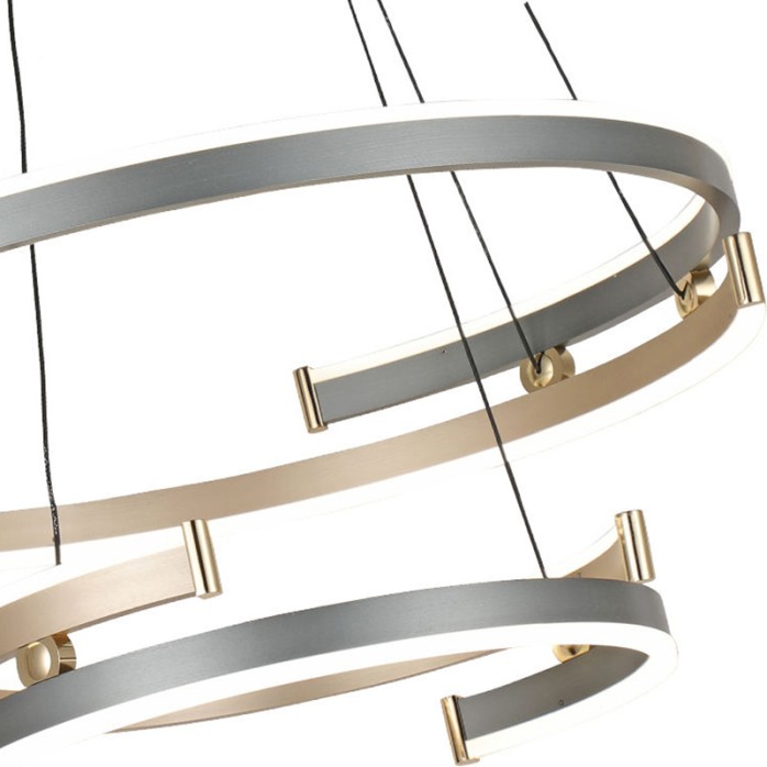 Home decoration dimmable round LED pendant light