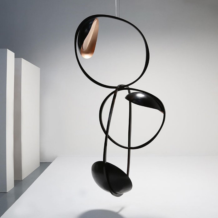 Irregular creative art sculpture chandelier