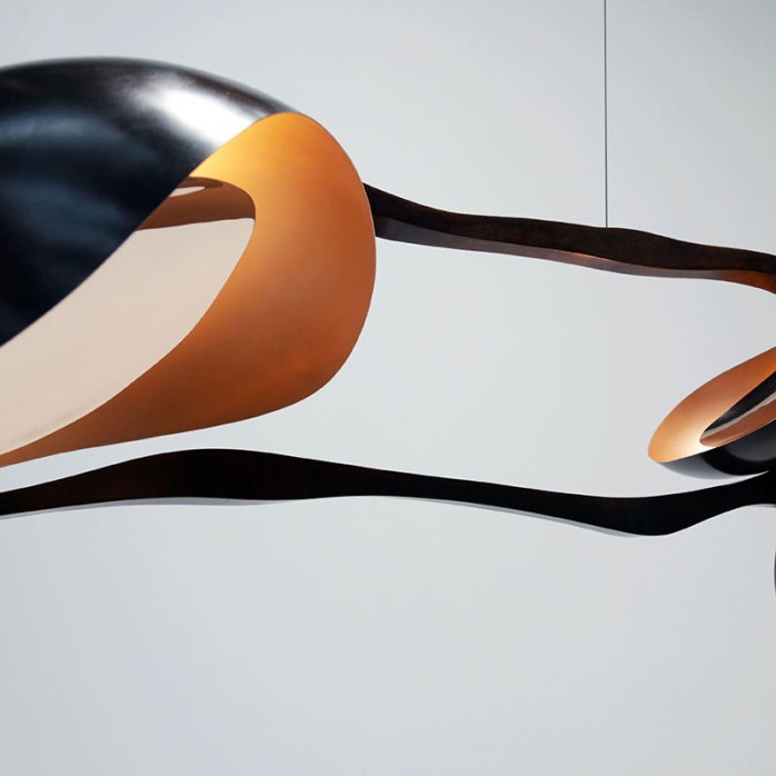 Irregular creative art sculpture chandelier