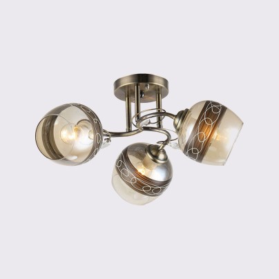 Classical interior decorative glass chandelier
