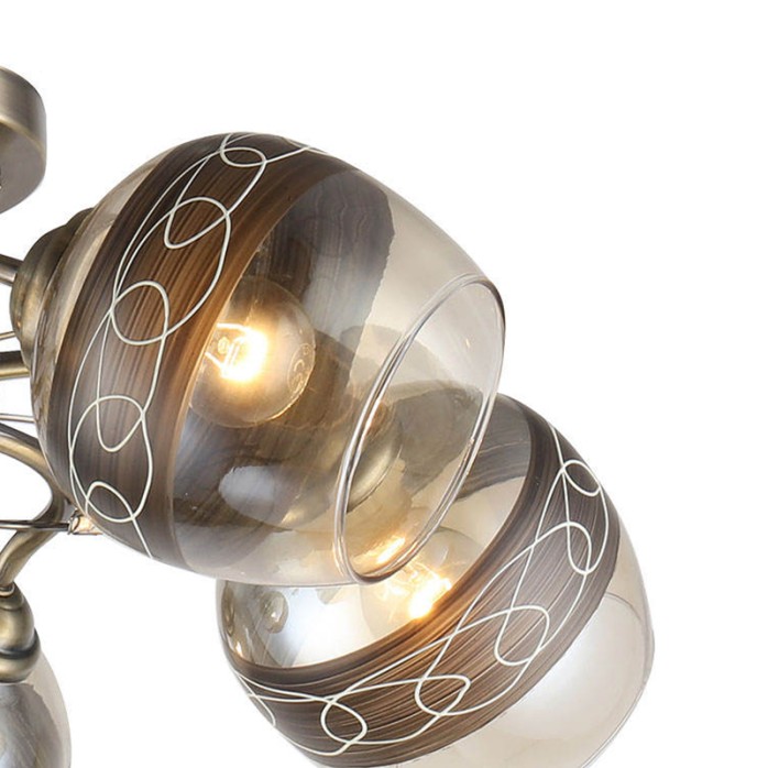 Classical interior decorative glass chandelier