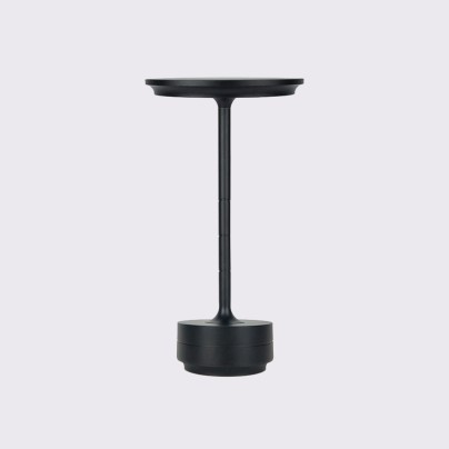Creative black solar charging desk lamp