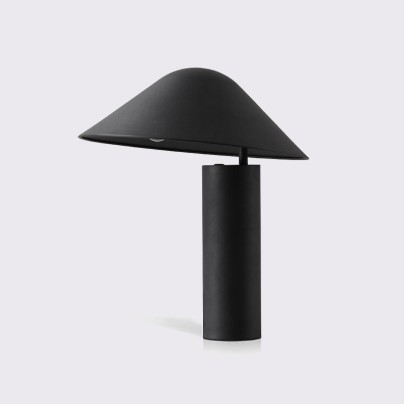 Modern thickened iron mushroom E14 table lamp