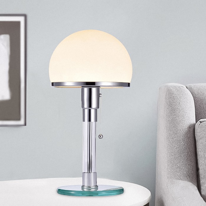 Glass dome simple elegant table lamp