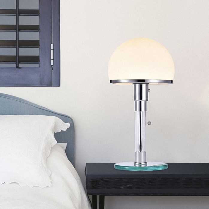 Glass dome simple elegant table lamp