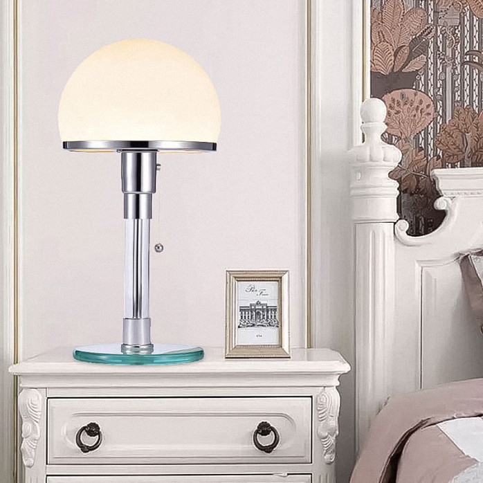 Glass dome simple elegant table lamp