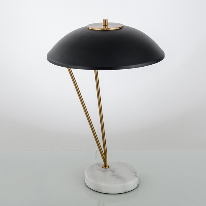 Nordic marble iron creative table lamp
