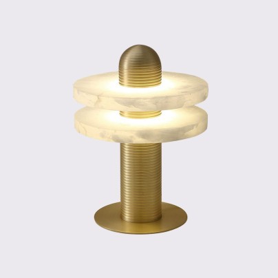 Luxury decorative marble LED table lamp