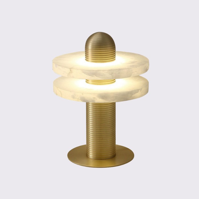 Luxury decorative marble LED table lamp