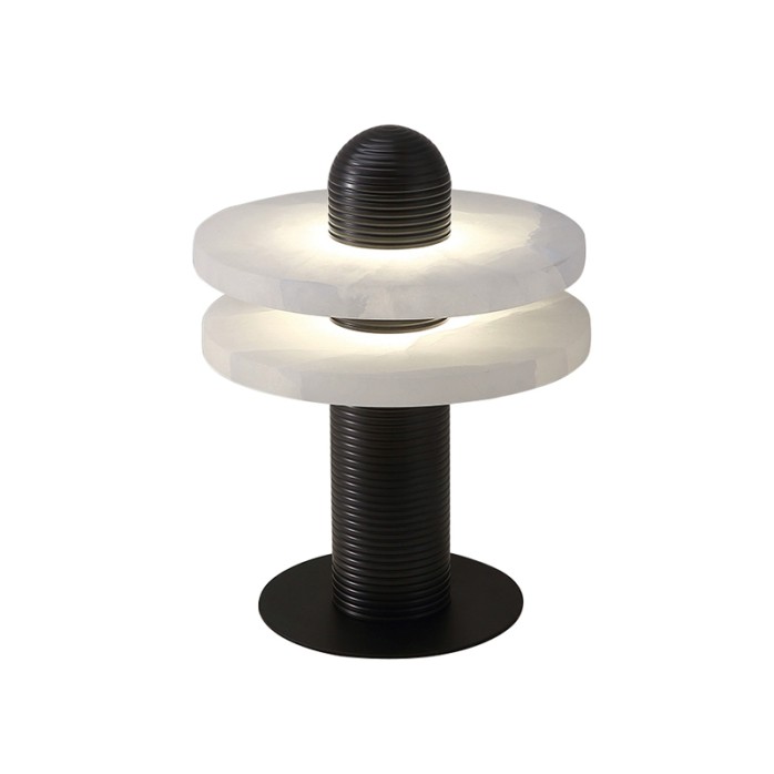 Luxury decorative marble LED table lamp