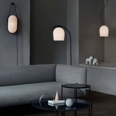Creative personality simple high pole floor lamp