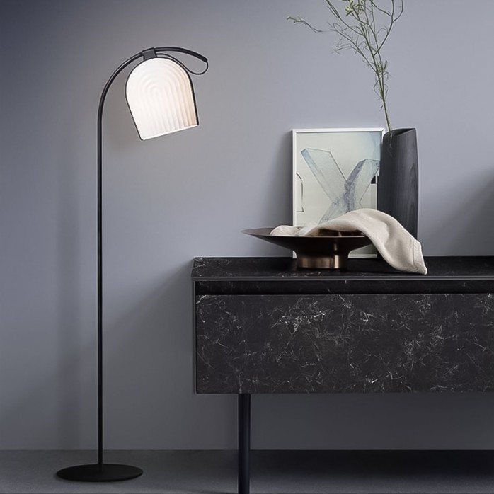 Creative personality simple high pole floor lamp