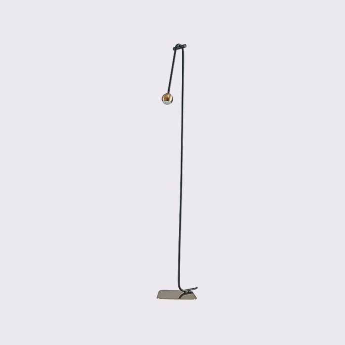 Gooseneck elbow creative iron floor lamp