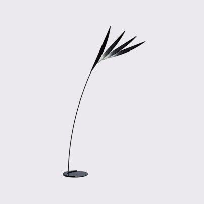 Leaf shape creative decorative LED floor lamp