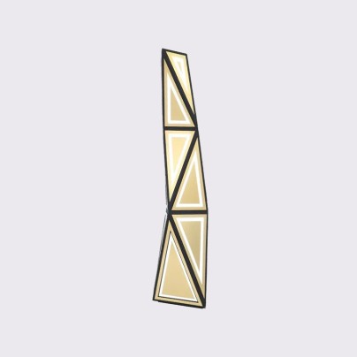 Creative irregular decorative LED floor lamp