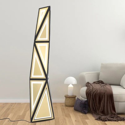 Creative irregular decorative LED floor lamp