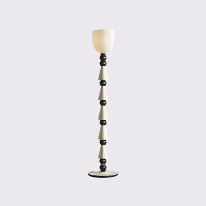 Light luxury modern Roman column floor lamp