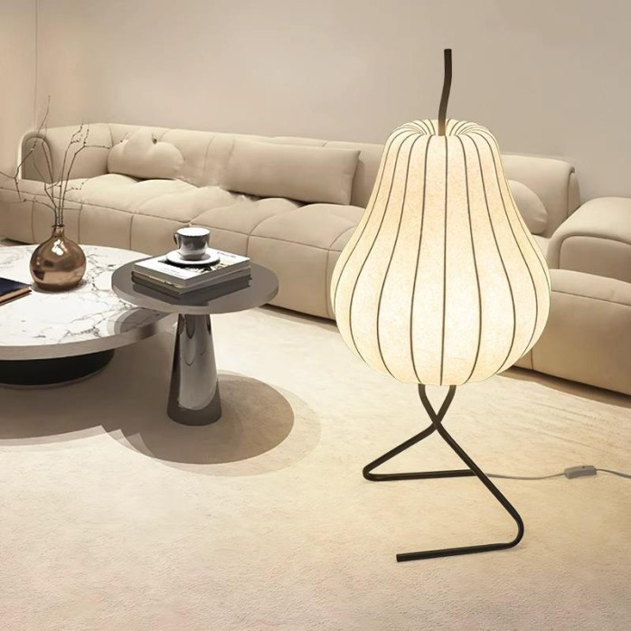 Creative pear-shaped high-end ornament floor lamp