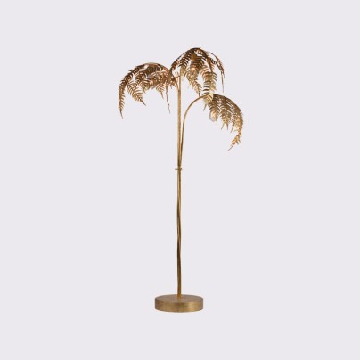 Luxury palm tree decorative LED floor lamp