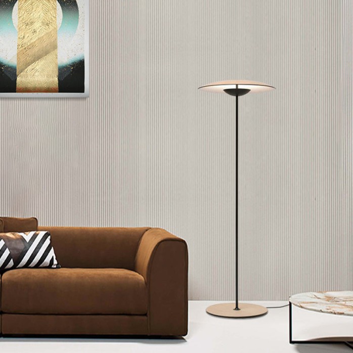Modern style vertical decorative LED floor lamp