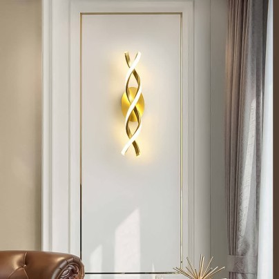 Nordic fashion aluminum alloy LED wall lamp