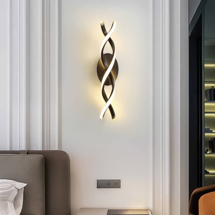 Nordic fashion aluminum alloy LED wall lamp