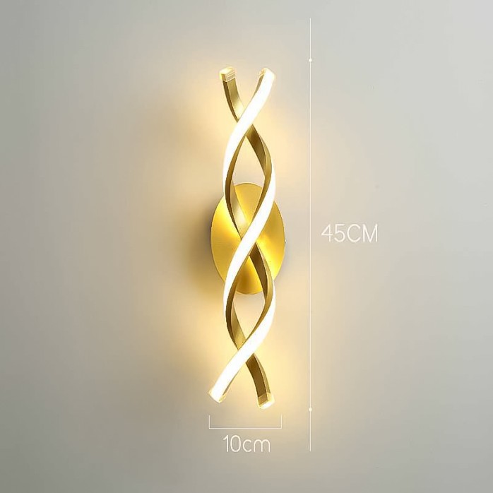 Nordic fashion aluminum alloy LED wall lamp