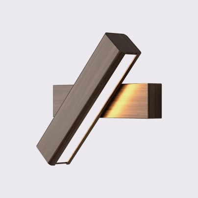 Simple modern creative rotating wall lamp