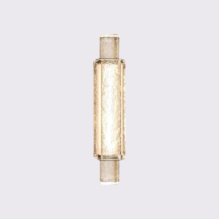 Light luxury crystal glass LED wall lamp