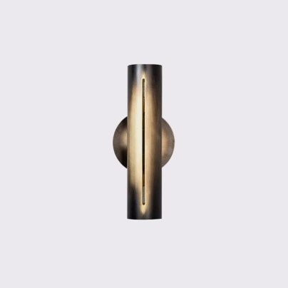 Vintage wrought iron durable LED wall lamp