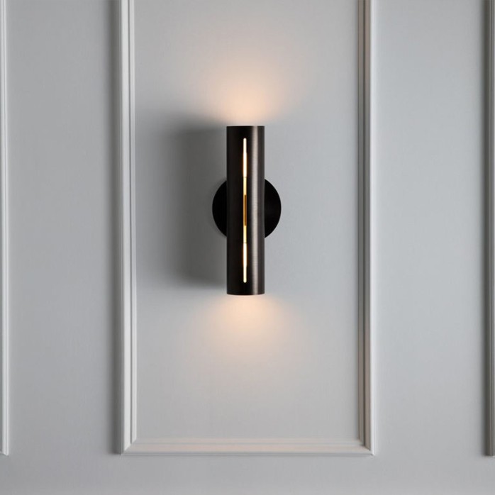 Vintage wrought iron durable LED wall lamp