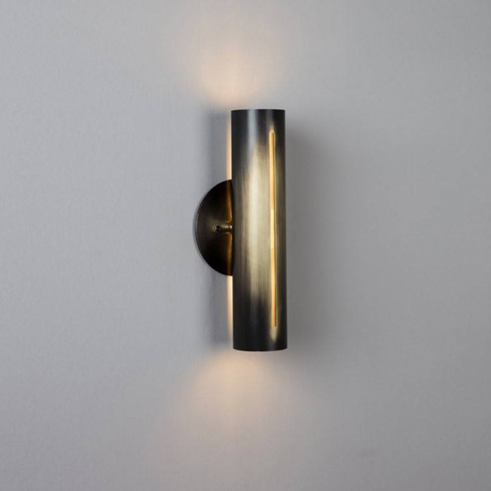 Vintage wrought iron durable LED wall lamp