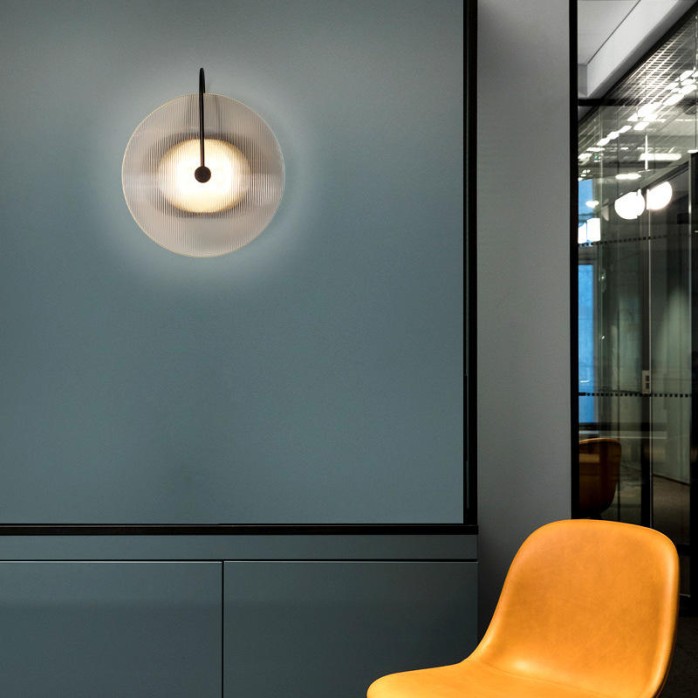 Creative glass design LED wall lamp