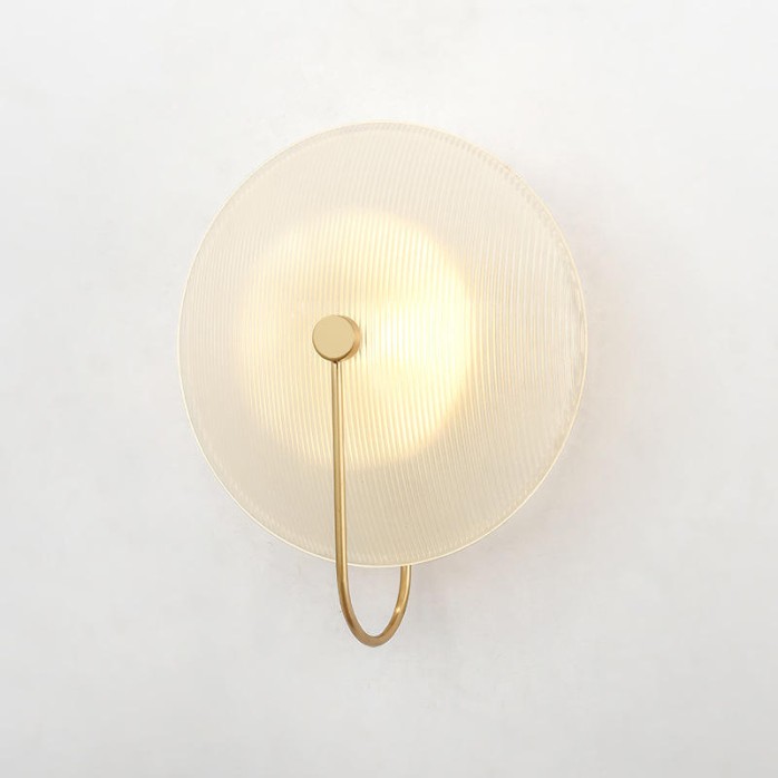 Creative glass design LED wall lamp