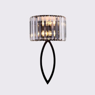 Modern crystal decorative LED wall lamp