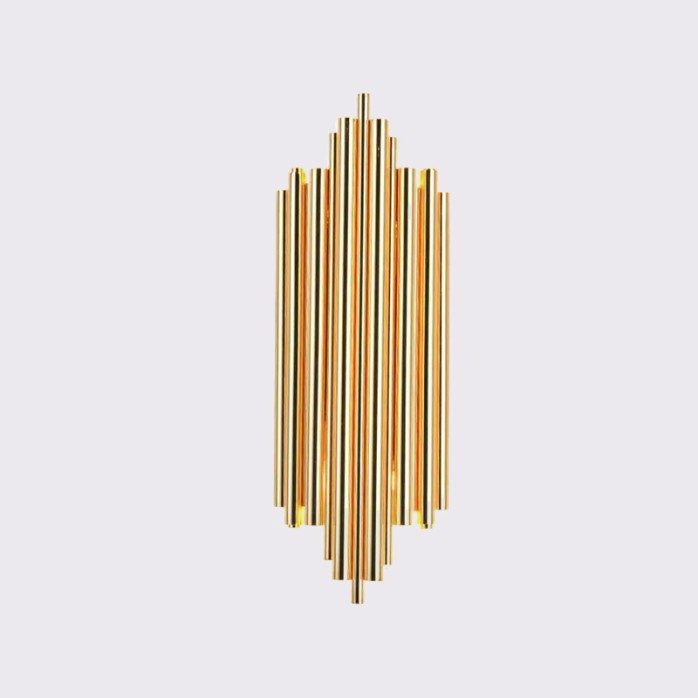 Stylish and simple metal LED wall lamp