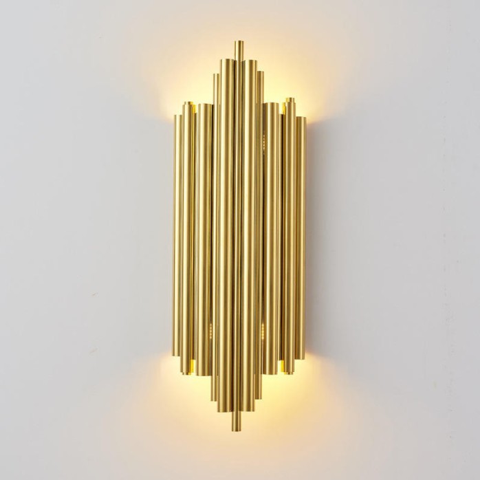 Stylish and simple metal LED wall lamp